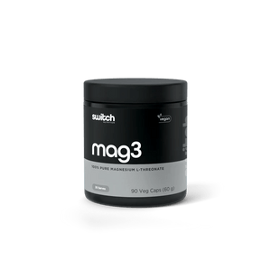 SWITCH NUTRITION ESSENTIALS MAG3 MAGNESIUM L-THREONATE - M&M Fitness Australia