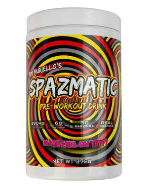 SPAZMATIC DRINK PRE WORKOUT - M&M Fitness Australia