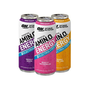 OPTIMUM NUTRITION AMINO ENERGY METAL CANISTER BOTTLE - M&M Fitness Australia