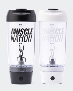 MUSCLE NATION ELECTRIC SHAKER - M&M Fitness Australia