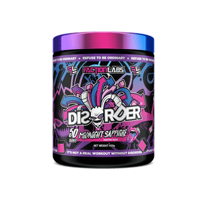 FACTION LABS DISORDER PRE - WORKOUT - M&M Fitness Australia