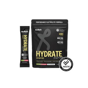 SWITCH NUTRITION HYDRATE PERFORM SUGAR FREE SACHET POUCH - M&M Fitness Australia