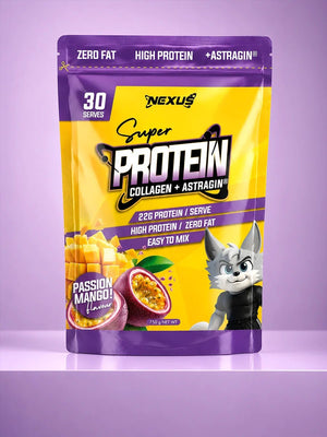 NEXUS SPORTS NUTRITION SUPER PROTEIN WATER COLLAGEN + ASTRAGIN - M&M Fitness Australia