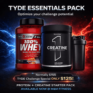 TYDE FITNESS ESSENTIALS PACK - M&M Fitness Australia