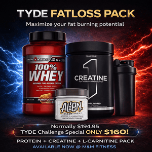 TYDE FITNESS FAT LOSS PACK - M&M Fitness Australia