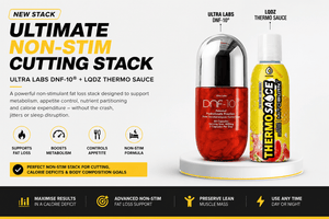 ULTRA LABS DNF - 10® + LQDZ THERMO SAUCE STACK | Non - Stimulant Fat Loss Stack Australia - M&M Fitness Australia