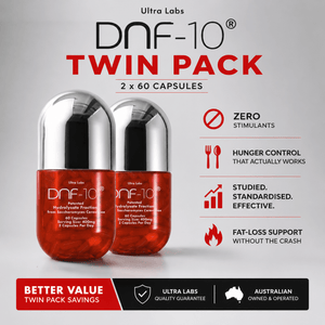 ULTRA LABS DNF - 10 TWIN PACK DEAL AUSTRALIA | Non - Stim Metabolic Support | M&M Fitness - M&M Fitness Australia