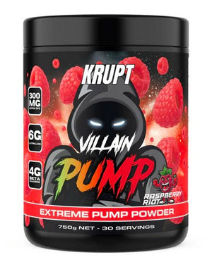 KRUPT SUPPS VILLIAN PUMP - M&M Fitness Australia