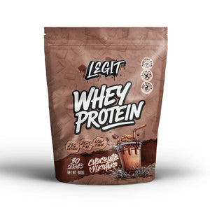 Legit Supps Whey Protein 900g - 23g Protein | 30 Serves - M&M Fitness Australia