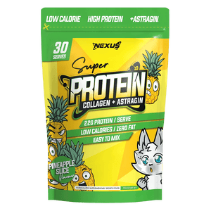 NEXUS SPORTS NUTRITION SUPER PROTEIN WATER COLLAGEN + ASTRAGIN - M&M Fitness Australia