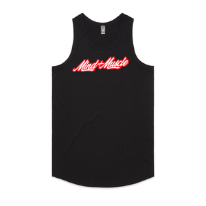 M&M FITNESS MEN'S MIND+MUSCLE SINGLET - M&M Fitness Australia