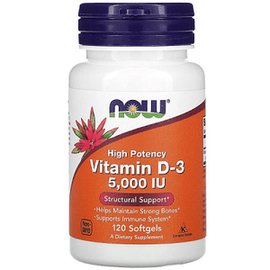 NOW FOODS VITAMIN D-3 5000 IU
